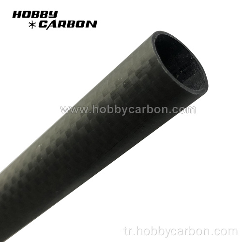 Yüksek modül karbon fiber boru